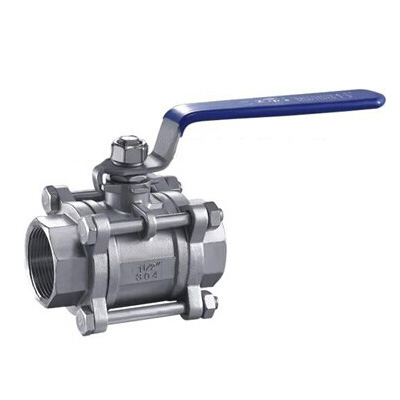 三片式内螺纹球阀