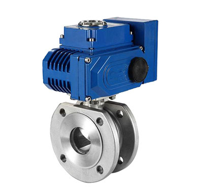 Q971电动对夹球阀