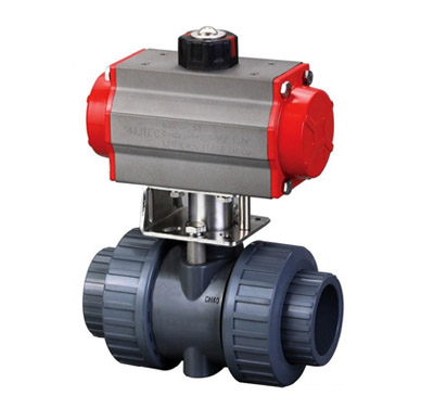 SQ611气动塑料球阀